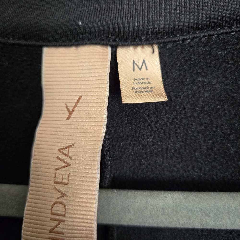 Black Quarter-Zip Pullover - image 4